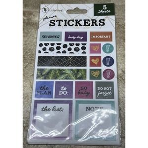 TF Publishing Planner Stickers, 5 Sheets 99-2012